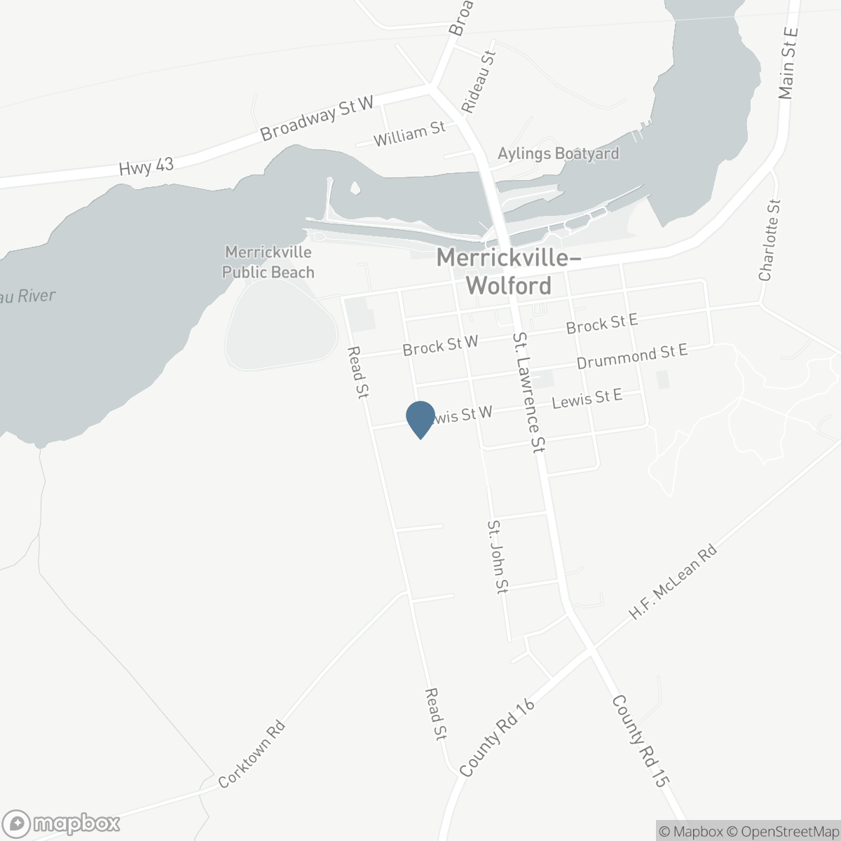 354 LEWIS STREET W, Merrickville, Ontario K0G 1N0